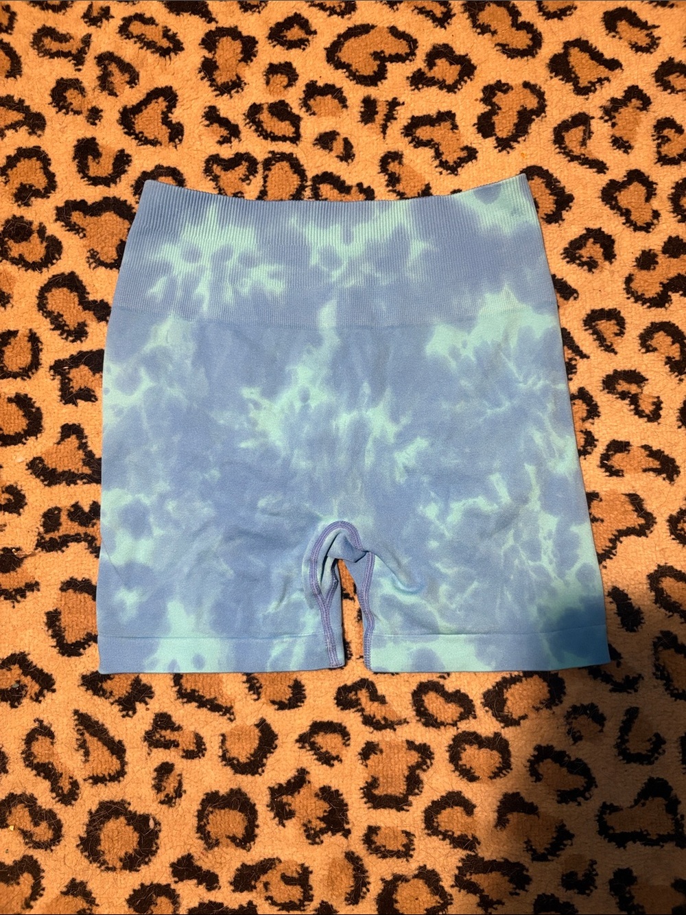 Tie dye gym shorts